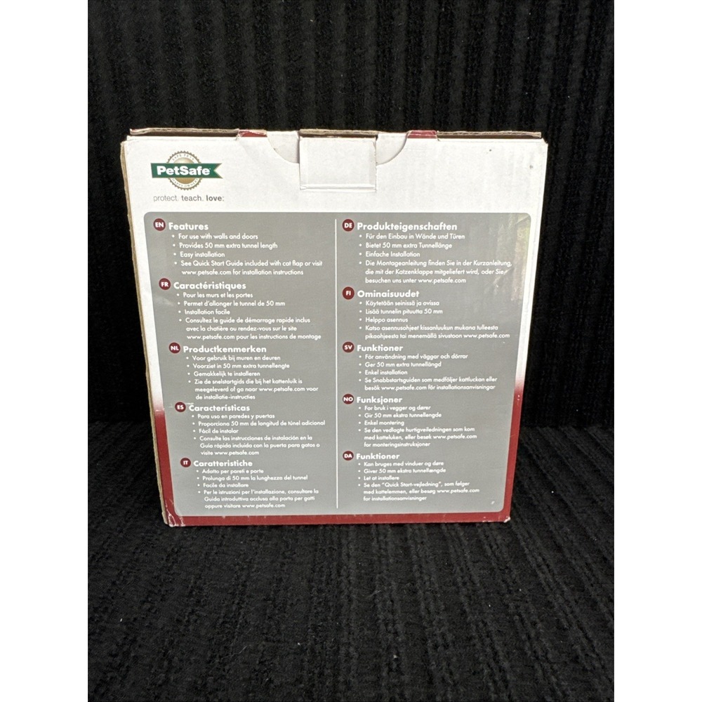 PetSafe‎ Microchip Cat Door Tunnel Extension PAC54-16248 | Adds 2" Depth - Picture 3 of 6
